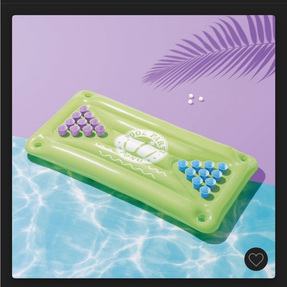 Pool pong floaty